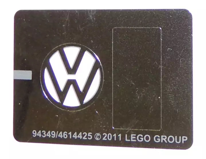 LEGO Creator STICKERBOGEN 10220stk02a VW-Logo (Intl. Version 94349/4614425)