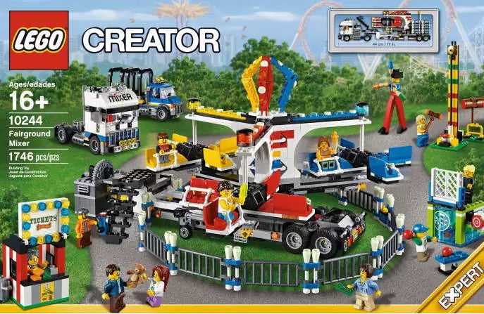 LEGO Creator Expert 10244 Jahrmarkt-Fahrgeschäft