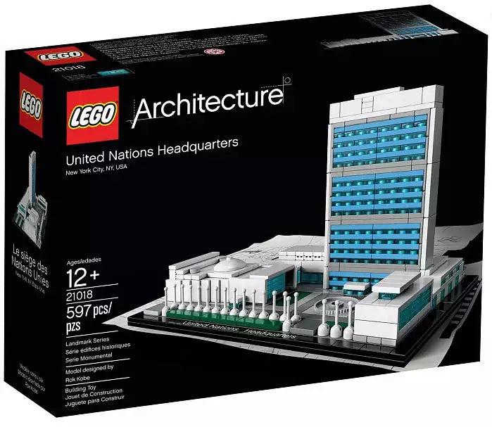 LEGO Architecture 21018 UN-Hauptquartier, Verpackung