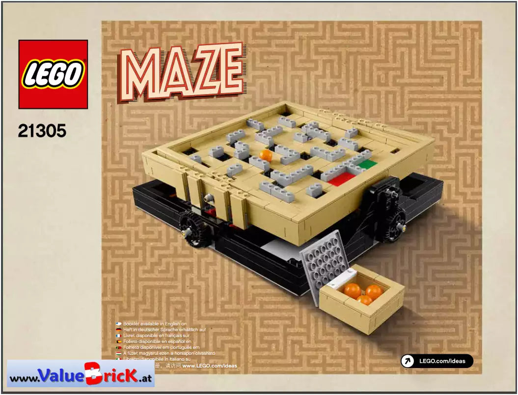 LEGO Ideas BAUANLEITUNG 21305 Maze