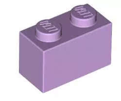 LEGO Steine 3004 Stein 2x1, lavendel