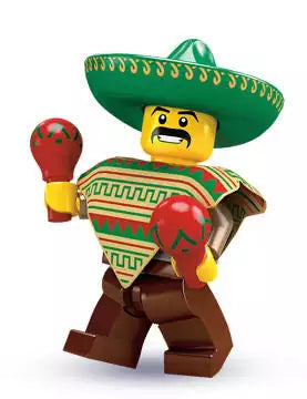 LEGO Minifiguren Serie 2 8684-04 Mexikaner