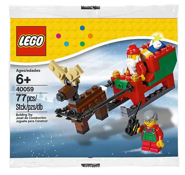 LEGO Seasonal 40059 Weihnachtsmann-Schlitten