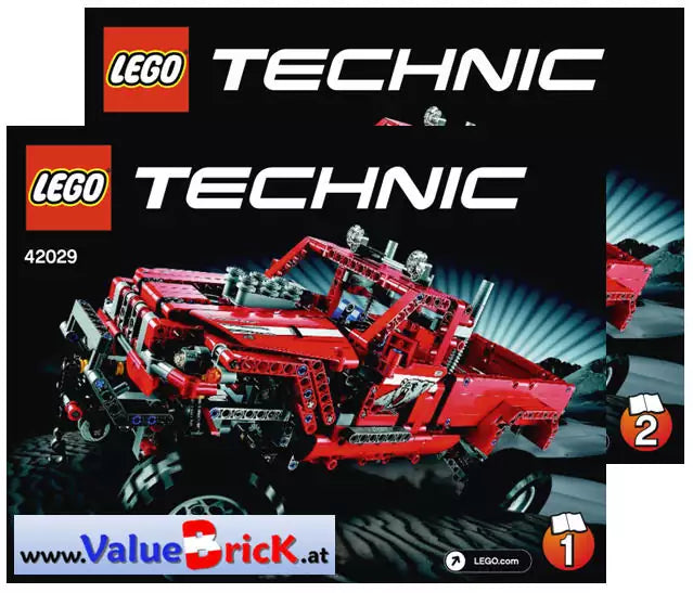 bauanleitung lego technic 42029 pickup