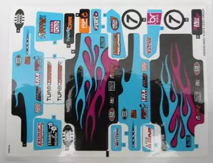 LEGO Technic STICKERBOGEN 42050stk01 Drag Racer