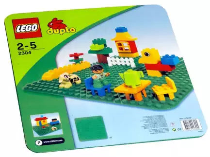 LEGO DUPLO 2304 Große Bauplatte, grün (24x24)