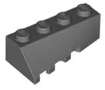 LEGO Sondersteine 43720 Keilstein 2x4 abgeschrägt, rechts, schwarz