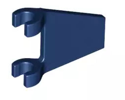 LEGO Flaggen 44676 Trapezoid 2x2, dunkelblau