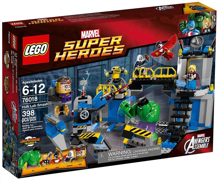 LEGO Super Heroes 76018 Hulks Labor Smash