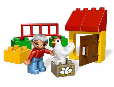 Inhalt: LEGO DUPLO 5644 Hühnerstall