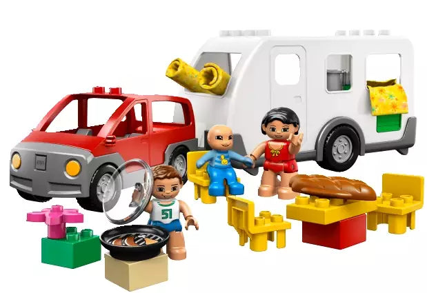 Inhalt: LEGO DUPLO 5655 Wohnwagen