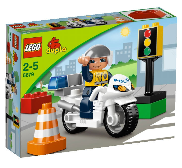 Verpackung: LEGO DUPLO 5679 Motorradpolizist