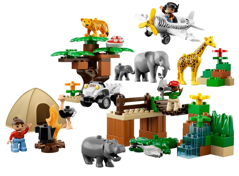 Inhalt: LEGO DUPLO 6156 Safari-Abenteuer