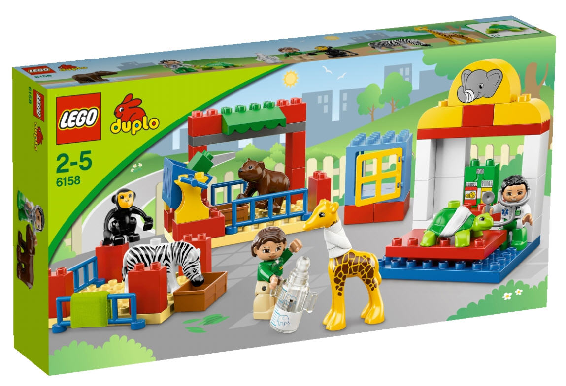 Verpackung: LEGO DUPLO 6158 Tierpflegestation