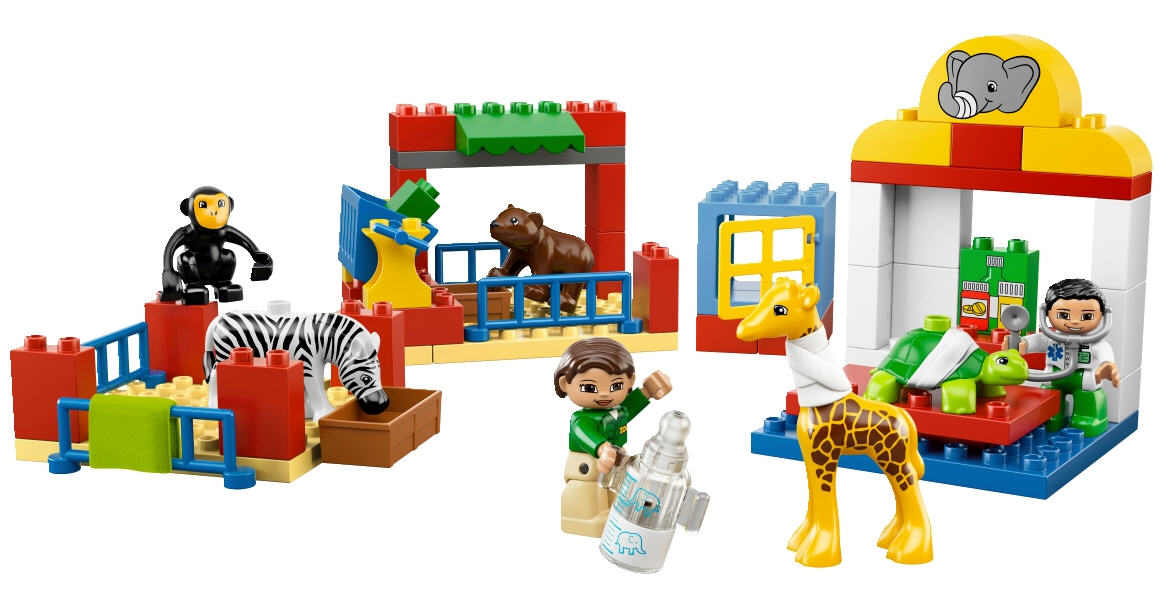 Inhalt: LEGO DUPLO 6158 Tierpflegestation