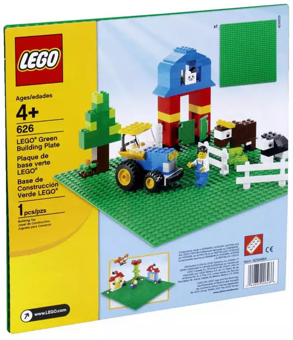 LEGO Classic 626 Bauplatte Grün (32x32)