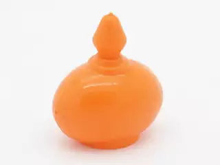 LEGO Behälter 6932d Parfum Fläschchen (oval), orange
