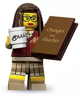 LEGO Minifiguren Serie 10 71001-10 Bibliothekarin