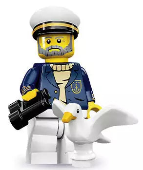 LEGO Minifiguren Serie 10 71001-11 Kapitän