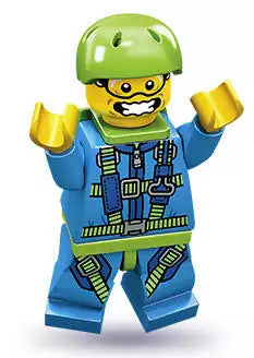 LEGO Minifiguren Serie 10 71001-13 Fallschirmspringer