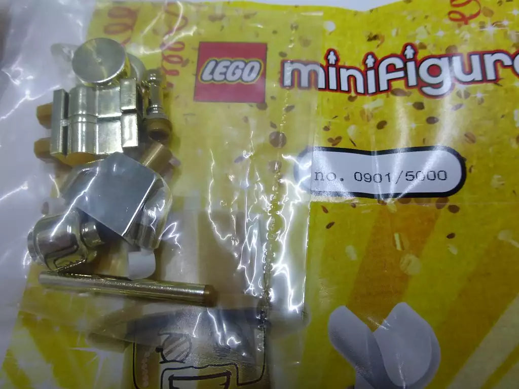 LEGO Minifiguren Serie 10 71001-17 Mister Gold Seriennummer 0901