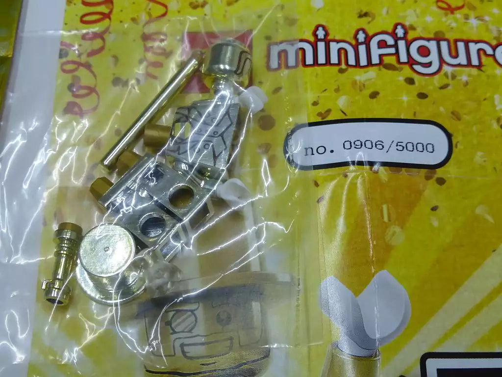 LEGO Minifiguren Serie 10 71001-17 Mister Gold Seriennummer 0906