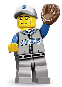 LEGO Minifiguren Serie 10 71001-09 Baseball Feldspieler