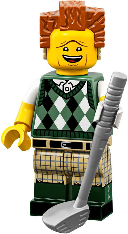 Inhalt: LEGO MOVIE 2 Minifiguren 71023-14 golfspielender Präsident Business