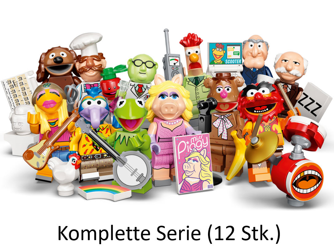Verpackung: LEGO Die Muppets Minifiguren 71033 Satz von 12 Minifiguren