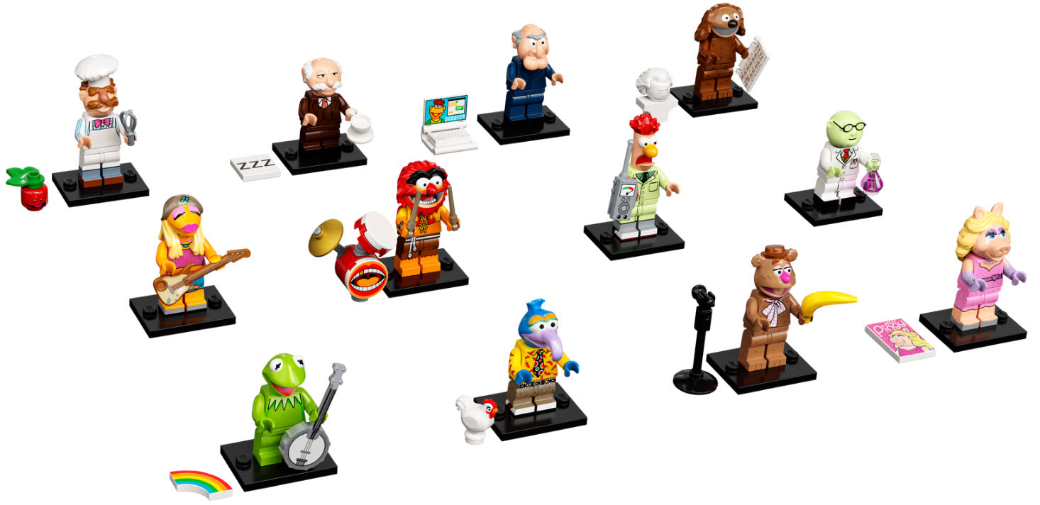 Inhalt: LEGO Die Muppets Minifiguren 71033 Satz von 12 Minifiguren