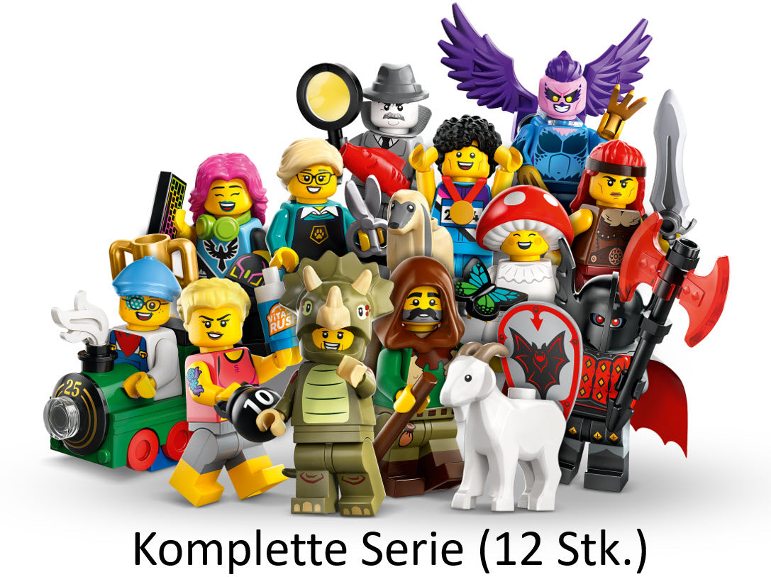 Verpackung: LEGO Minifiguren Serie 25 71045 Satz von 12 Minifiguren