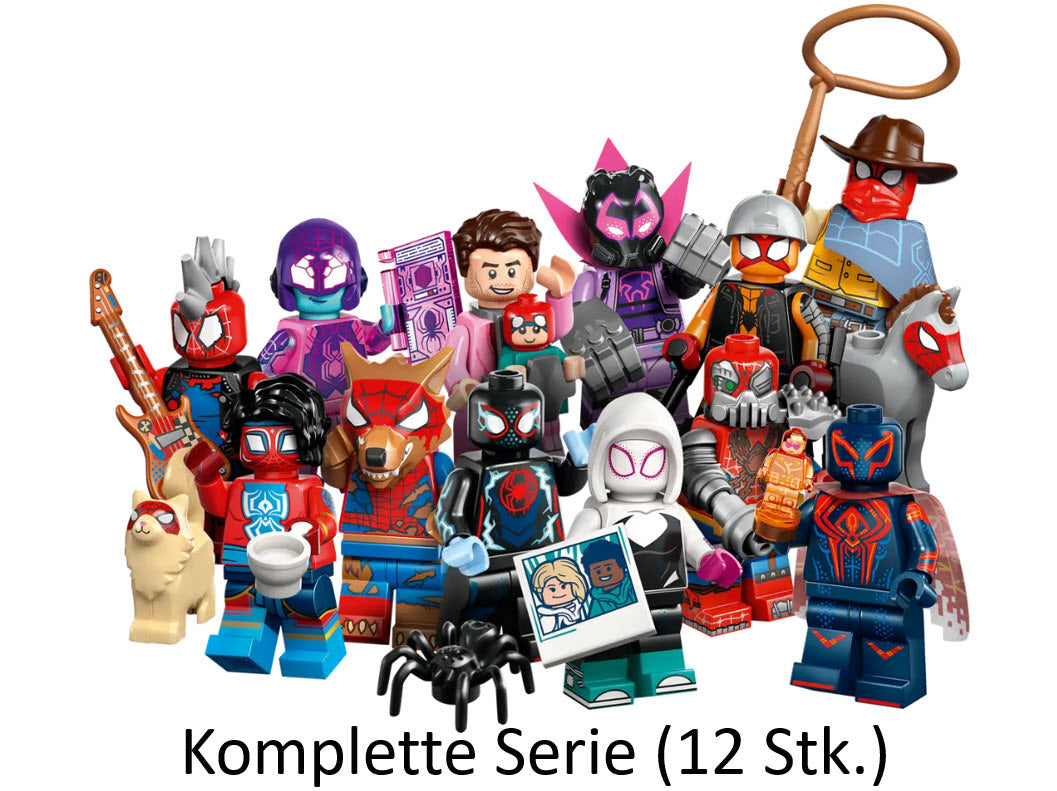 Verpackung: LEGO Spider-Man Minifiguren 71050 Satz von 12 Minifiguren
