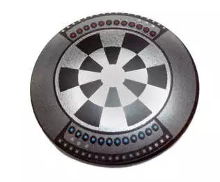 LEGO Waffen 75902pb07 Schild (Star Wars, Dejarik Hologame Board), schwarz