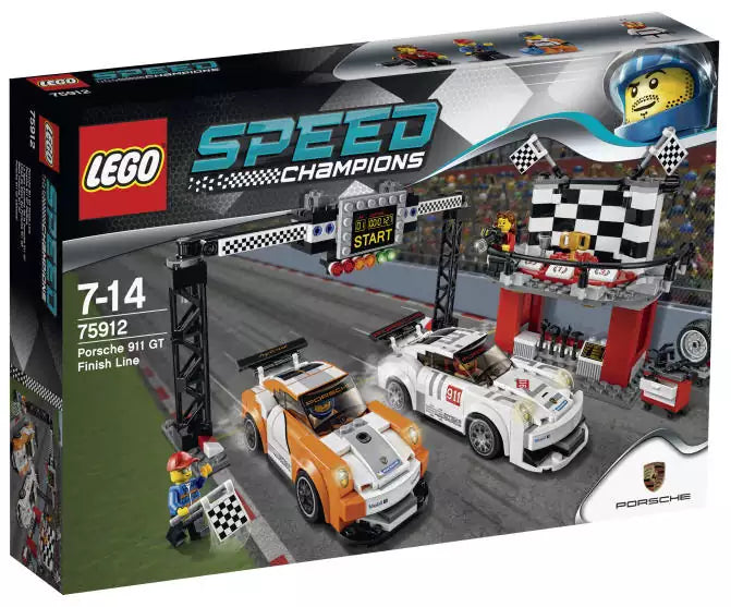 LEGO Speed Champions 75912 Porsche 911 GT Ziellinie, Verpackung