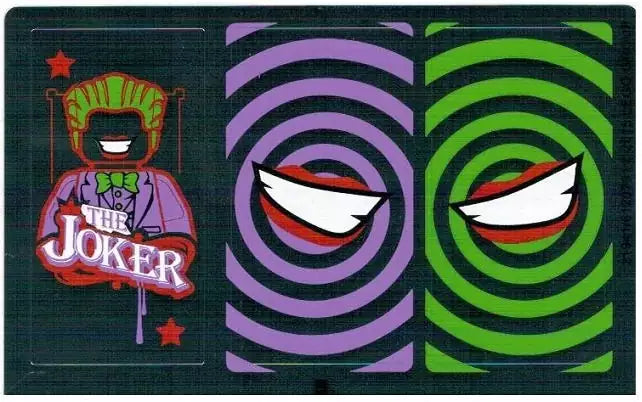 LEGO Super Heroes STICKERBOGEN Nr.2 76035 Joker-Land