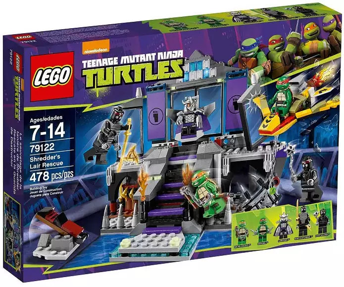 LEGO Teenage Mutant Ninja Turtles 79122 Rettung aus Shredders Versteck