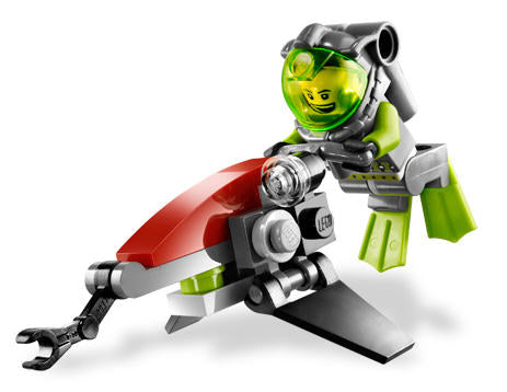 Inhalt: LEGO Atlantis 8072 Unterwasserflitzer