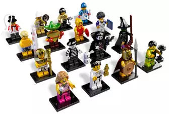 LEGO Minifiguren Serie 2 8684 Alle 16 Minifiguren