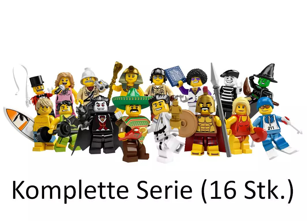 LEGO Minifiguren Serie 2 8684 Alle 16 Minifiguren