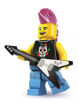LEGO Minifiguren Serie 4 8804-09 Punker