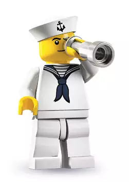 LEGO Minifiguren Serie 4 8804-10 Matrose