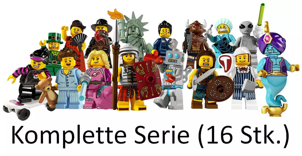LEGO Minifiguren Serie 6 8827 Alle 16 Minifiguren