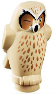 LEGO Tiere 92084pb05 Eule, beige