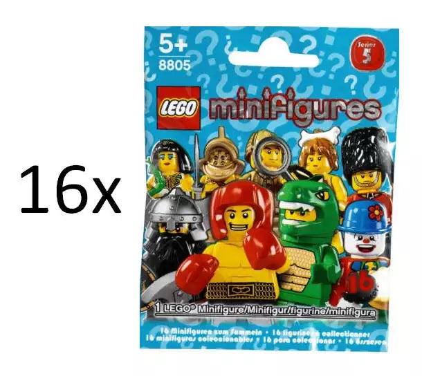 LEGO Minifiguren Serie 5 8805 Alle 16 Minifiguren
