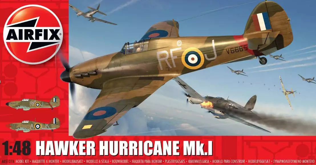Verpackung: Airfix A05127A Hawker Hurricane Mk.1, 1:48