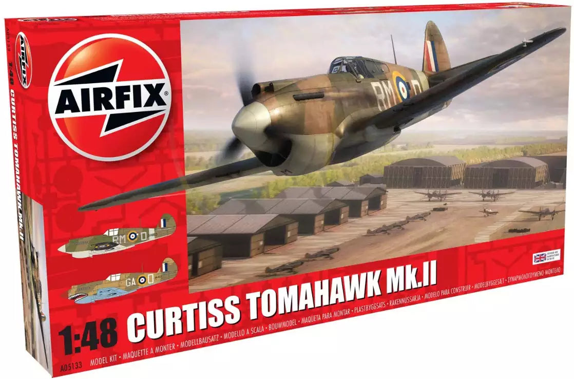 Verpackung: Airfix A05133 Curtiss Tomahawk MK.II, 1:48
