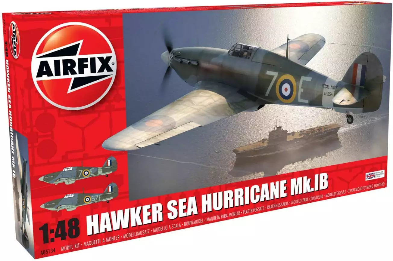 Verpackung: Airfix A05134 Hawker Sea Hurricane MK.IB, 1:48