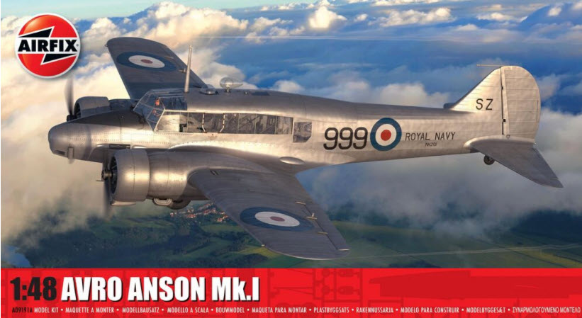 Verpackung: Airfix A09191A Avro Anson Mk.I, 1:48