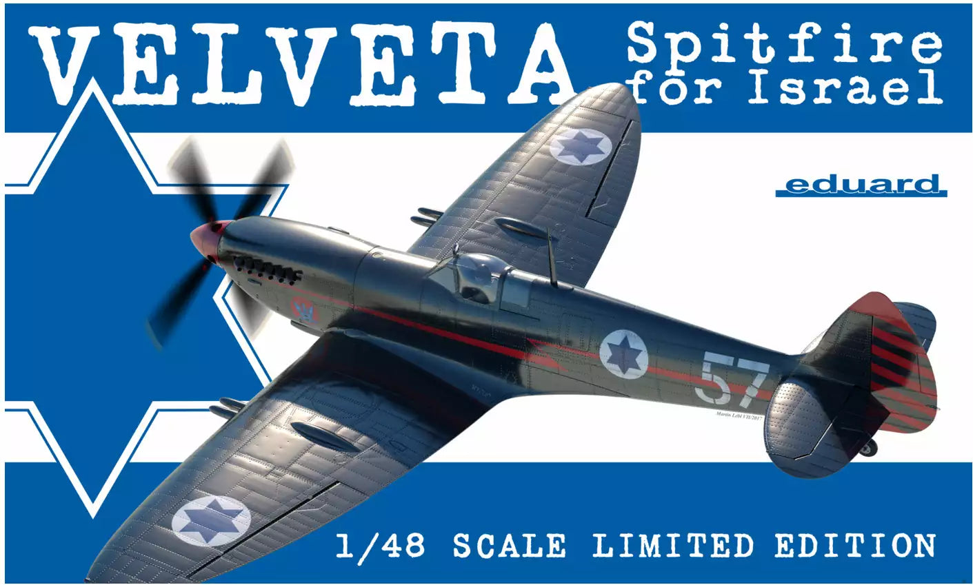 Verpackung: Eduard 11111 Velveta / Spitfire for Israel, Limited Edition, 1:48