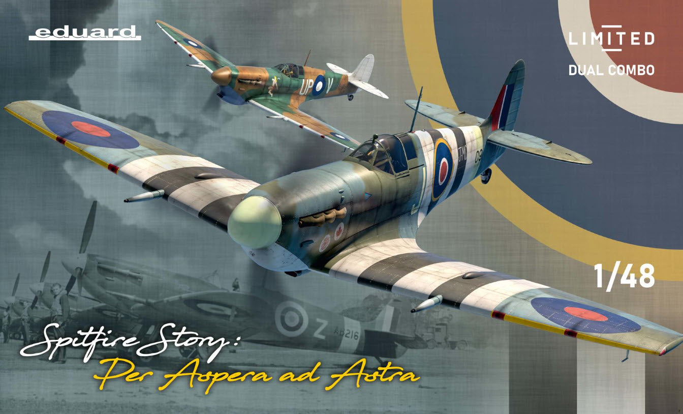 Verpackung: Eduard 11162 SPITFIRE STORY: Per Aspera ad Astra - Dual Combo, Limited Edition, 1:48